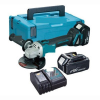 Акумуляторна болгарка Instrumentop DGA504RTJ 18V 125 мм, 5.0 Ah кейс Makpac